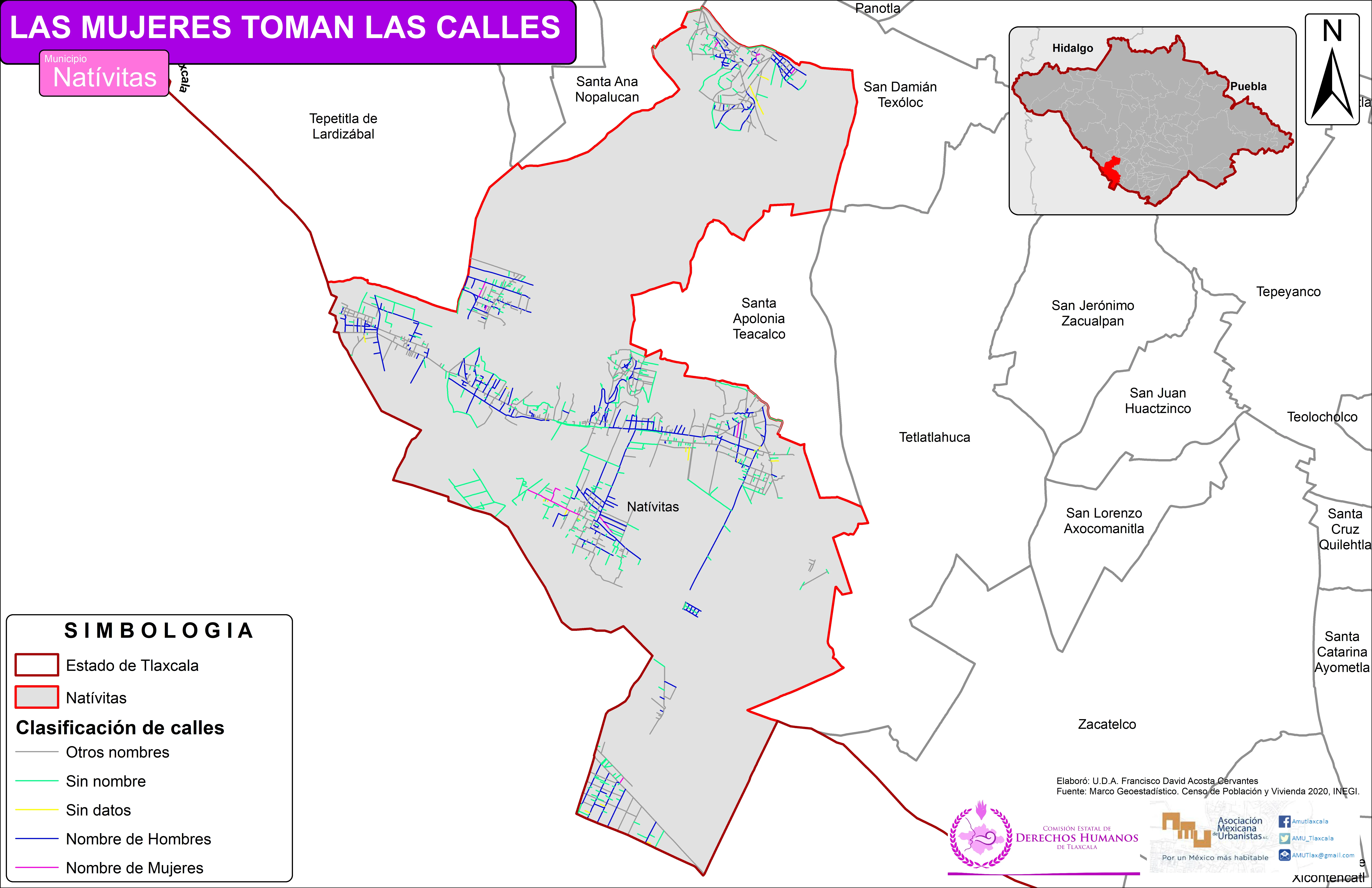 Mapa de Natívitas