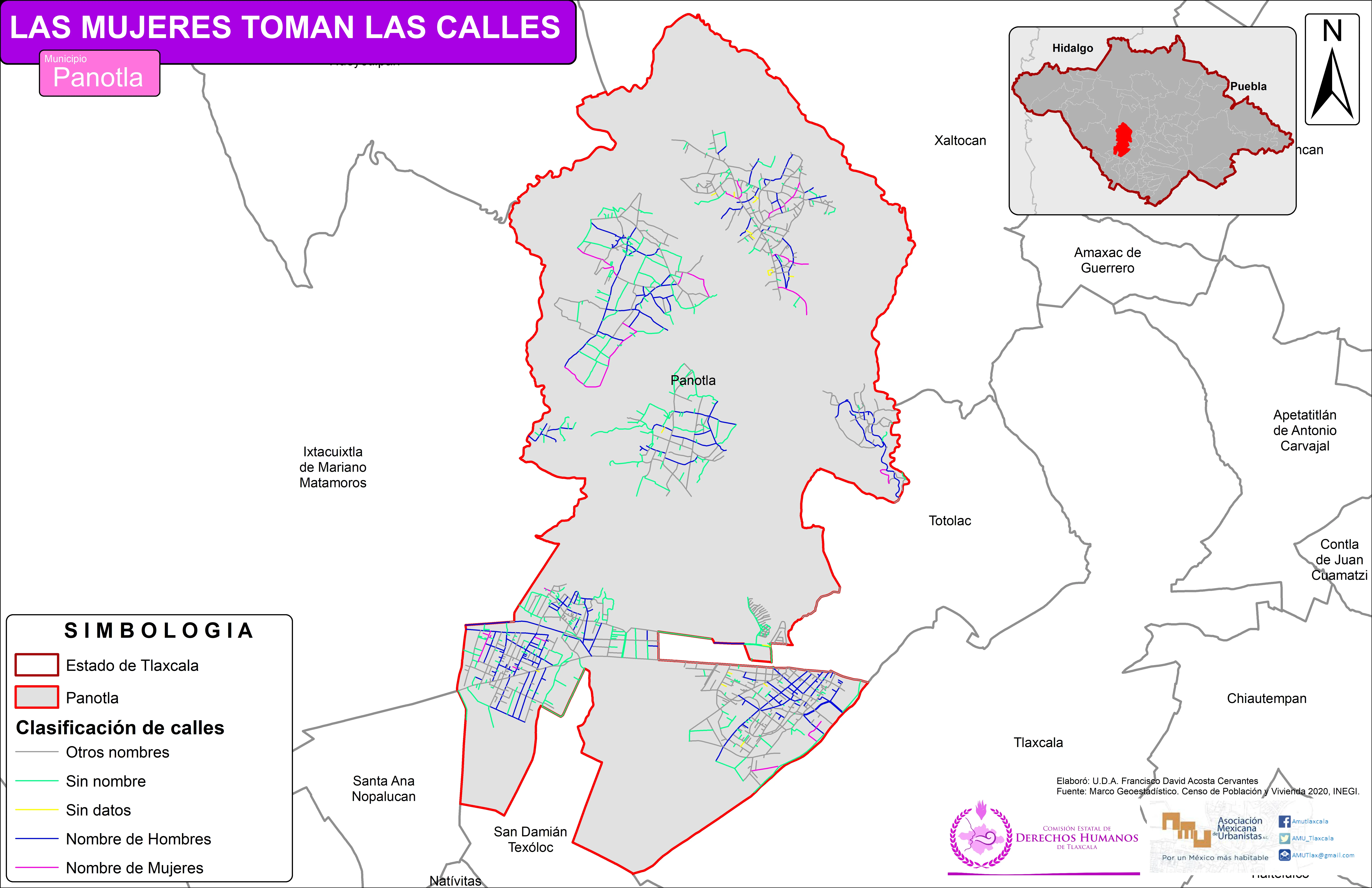 Mapa de Panotla