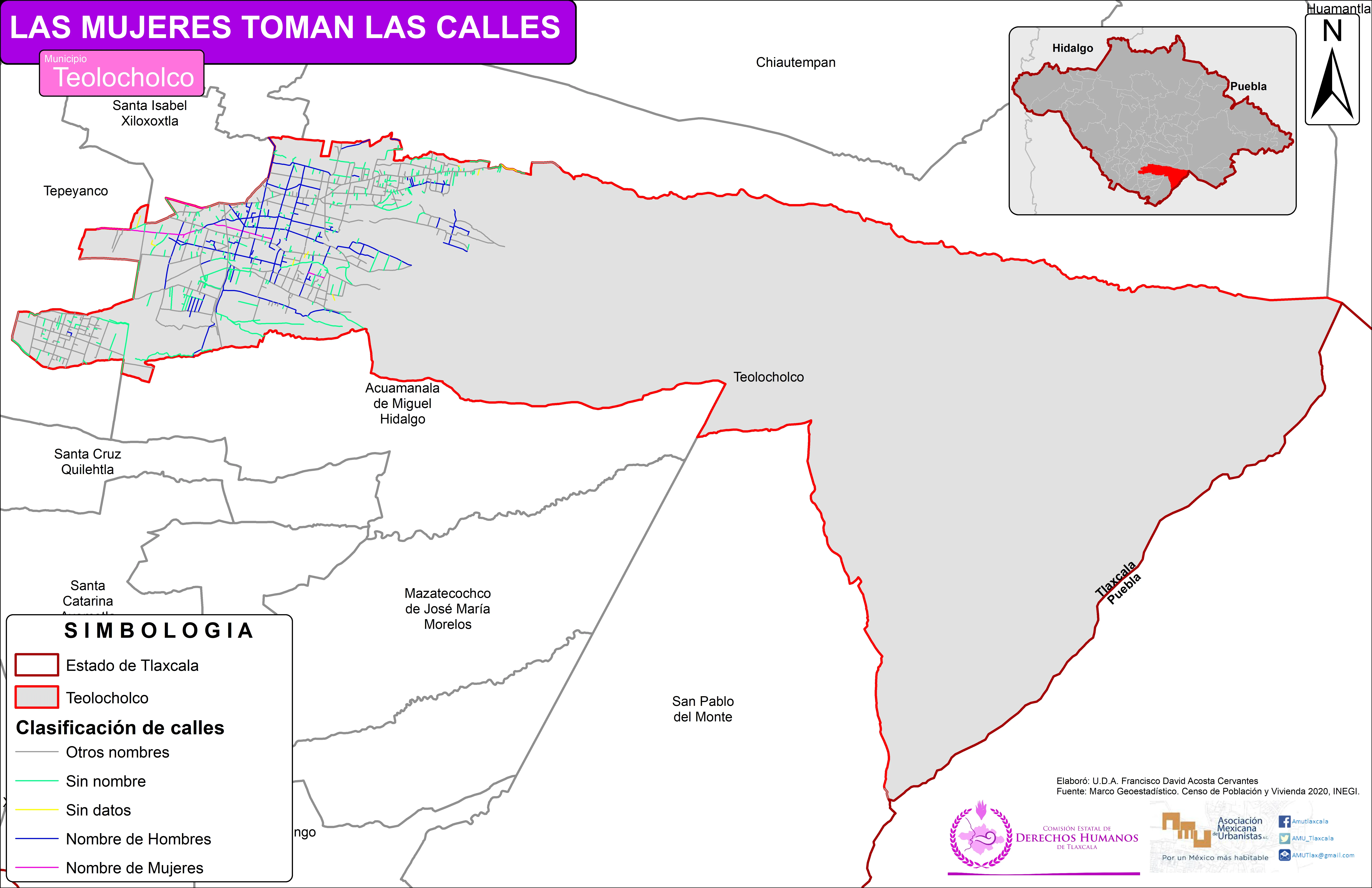 Mapa de Teolocholco