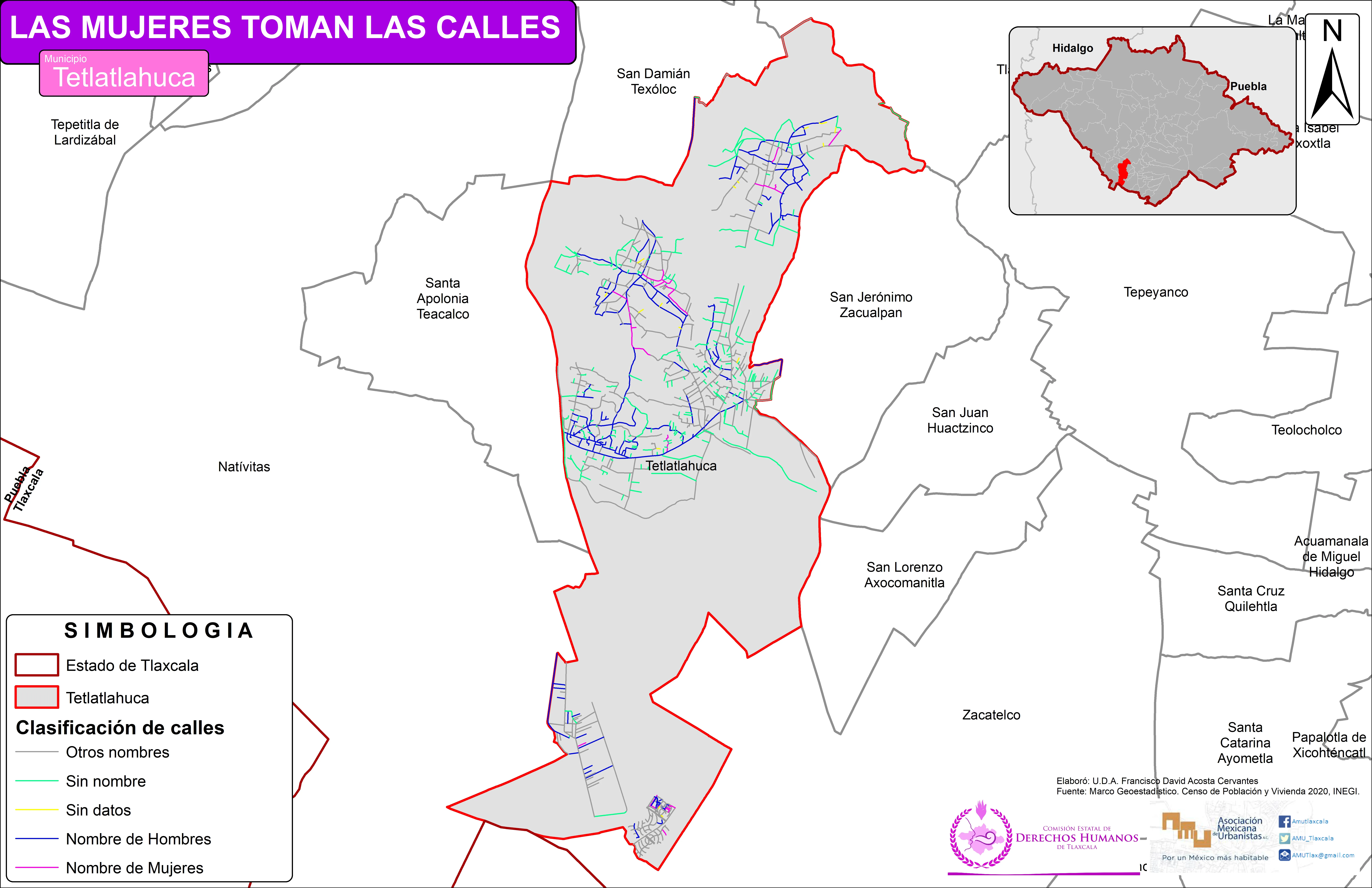 Mapa de Tetlatlahuca