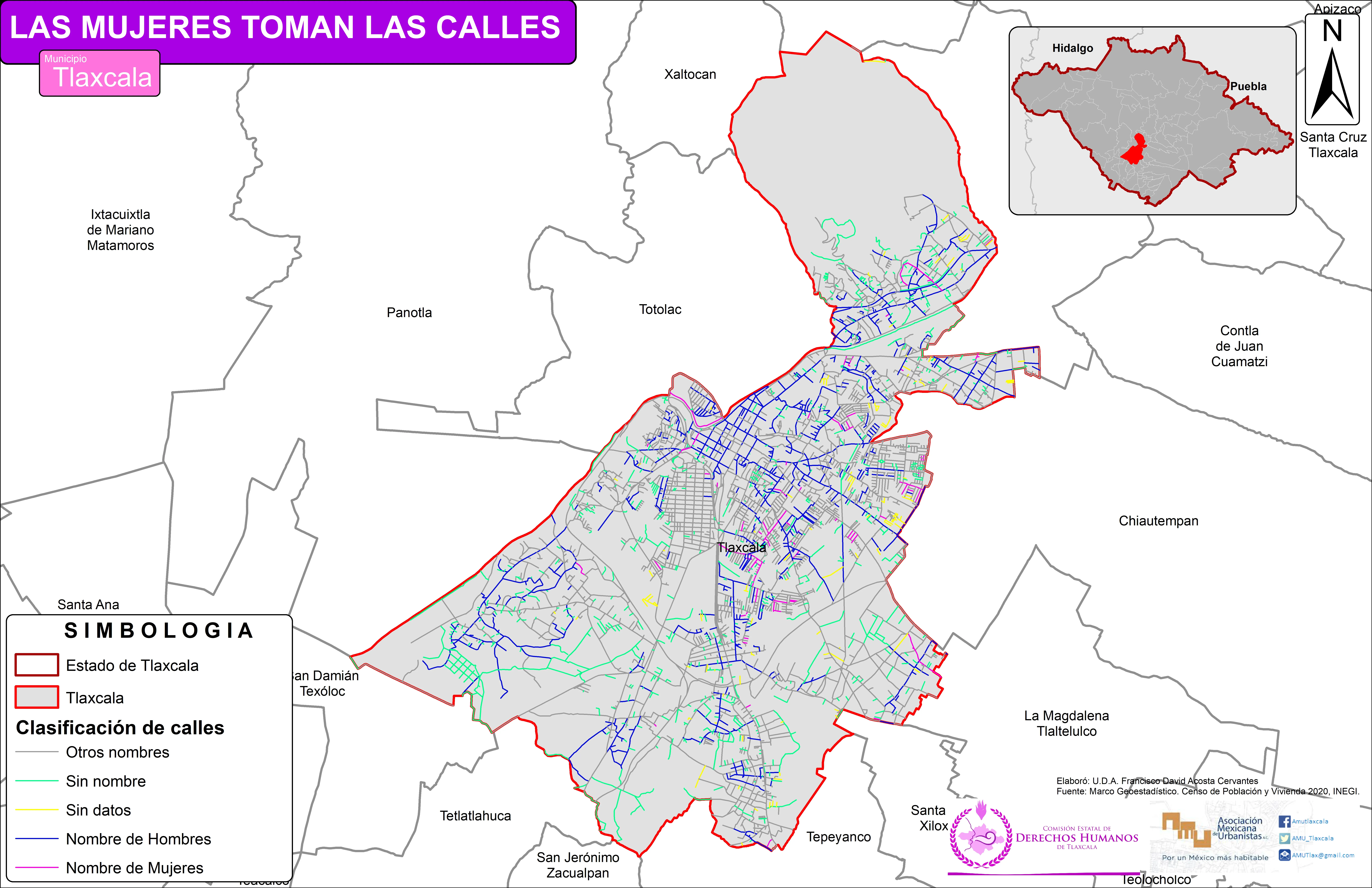 Mapa de Tlaxcala