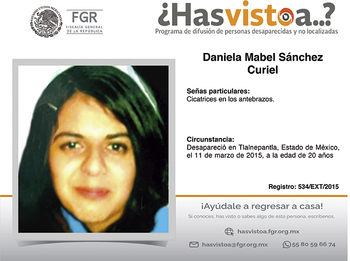 Daniela M. Sánchez Curiel